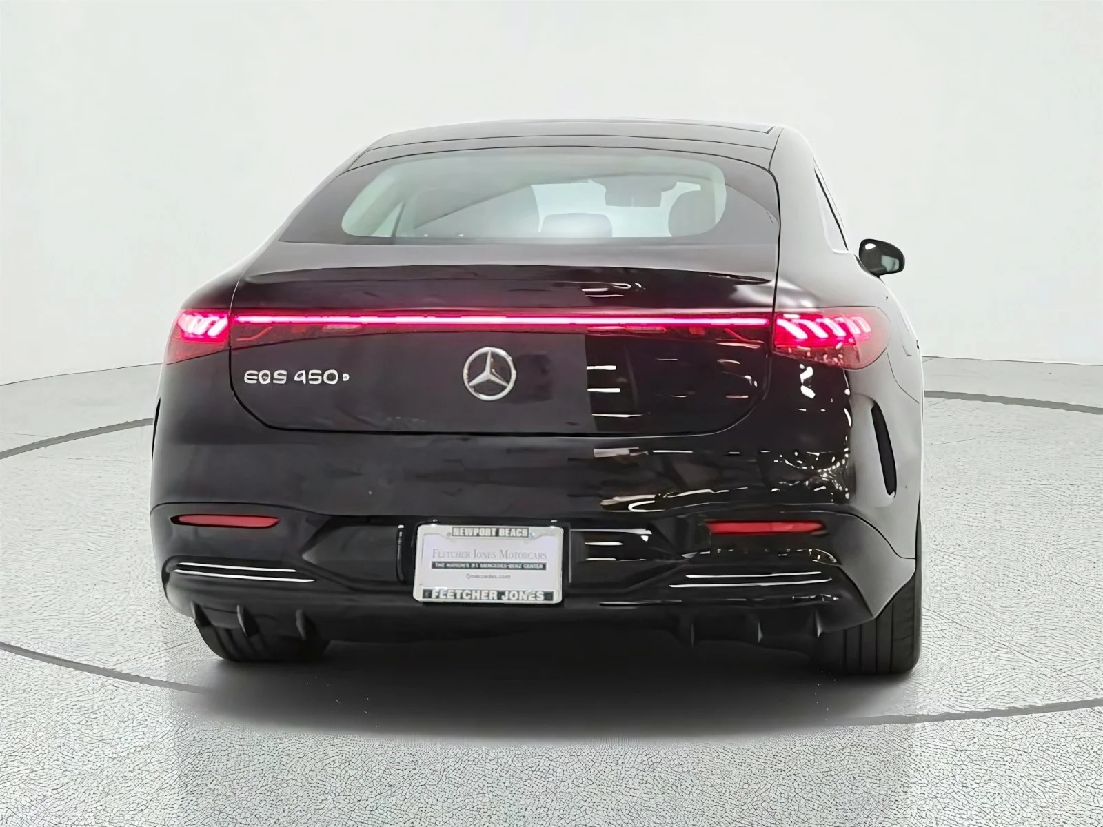 Certified Used 2023 Obsidian Black Metallic Mercedes-Benz EQS 450+ Sedan image 6