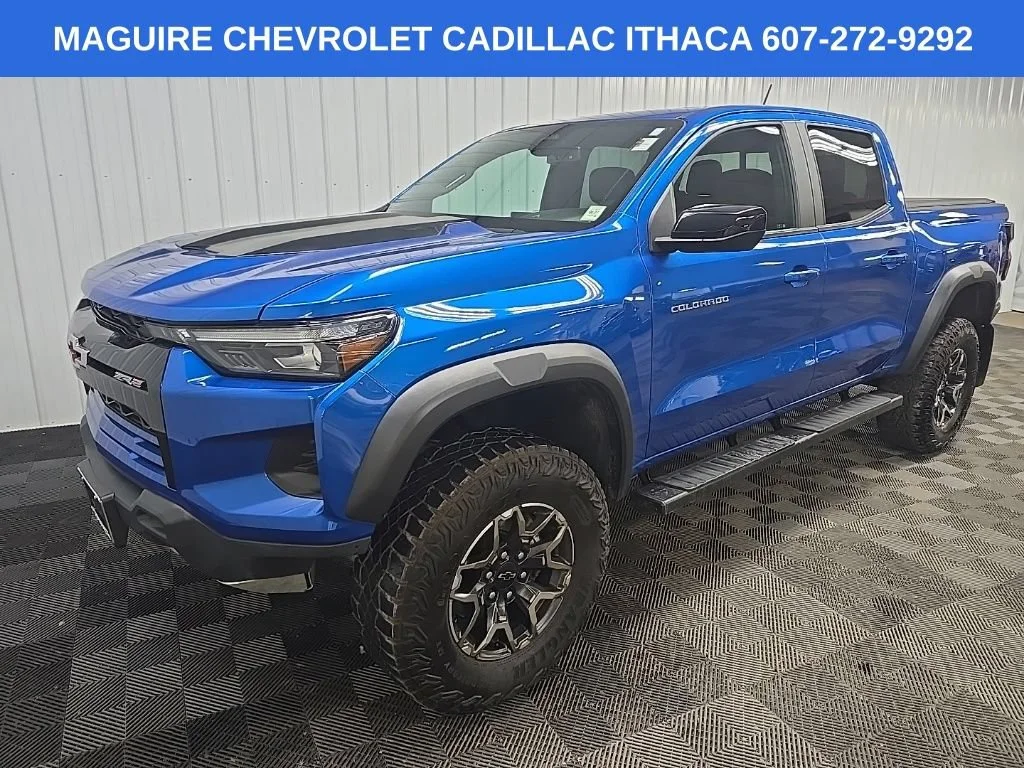 Used 2024 Glacier Blue Metallic Chevrolet ZR2 image 9