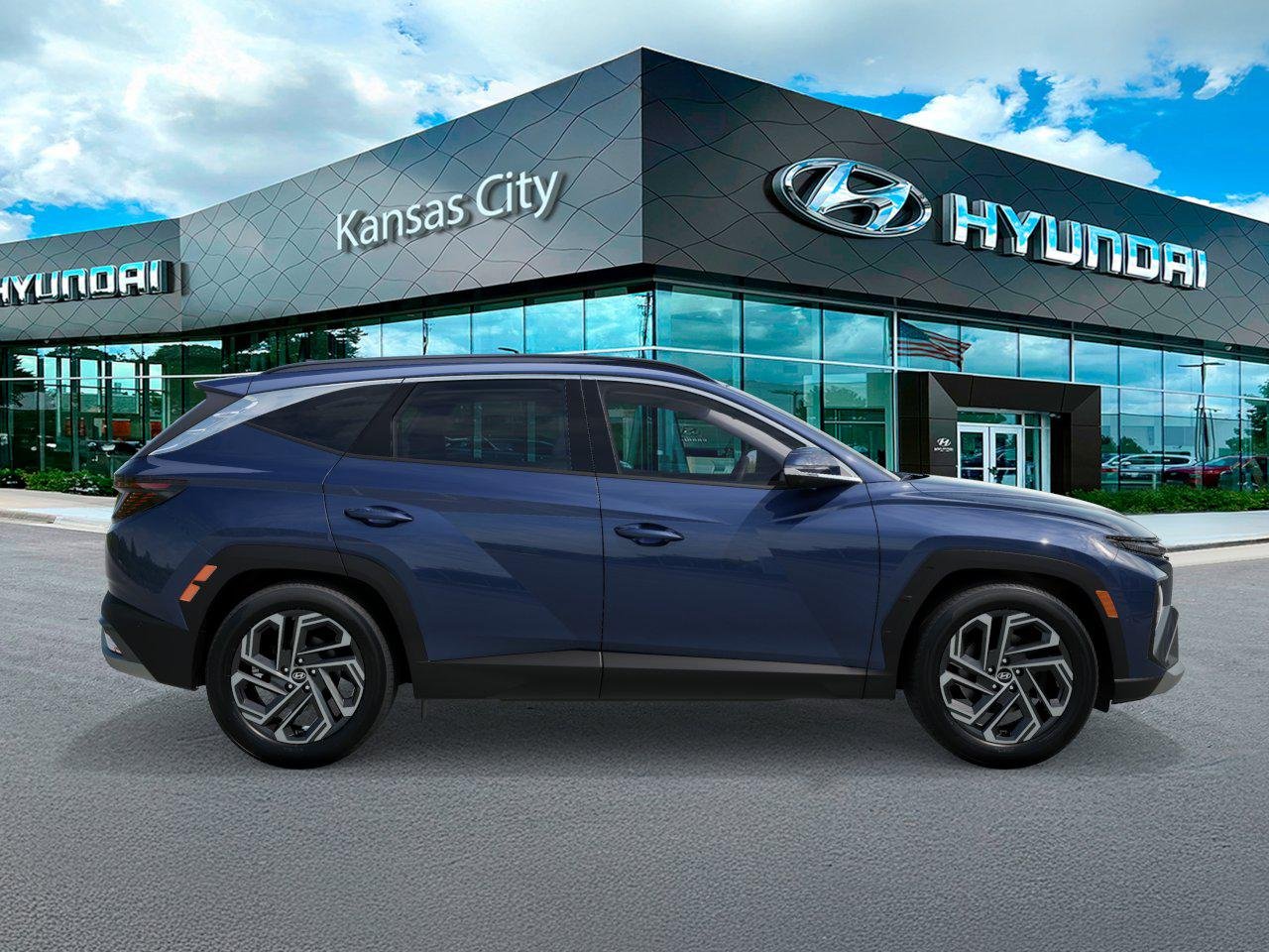 New 2026 Atlantis Blue Hyundai Limited AWD image 7