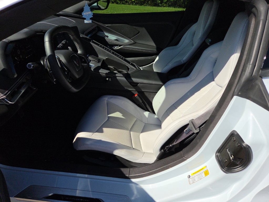 Used 2024 Ceramic Matrix Gray Metallic Chevrolet Stingray image 4