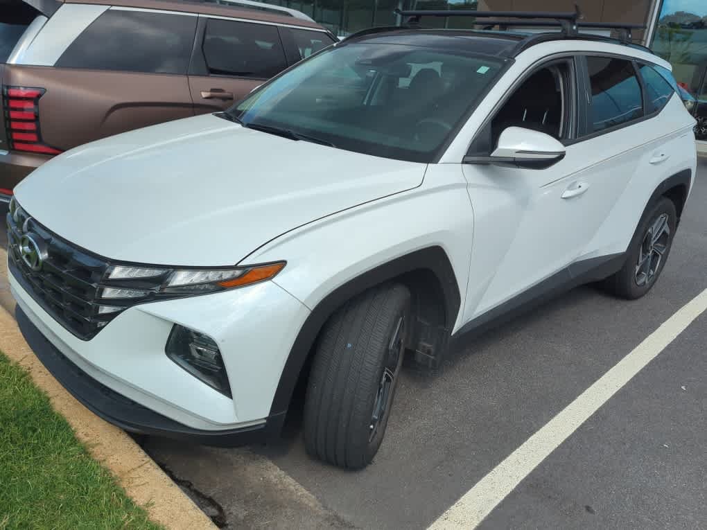 Used 2022 Quartz White Hyundai SEL Convenience image 2