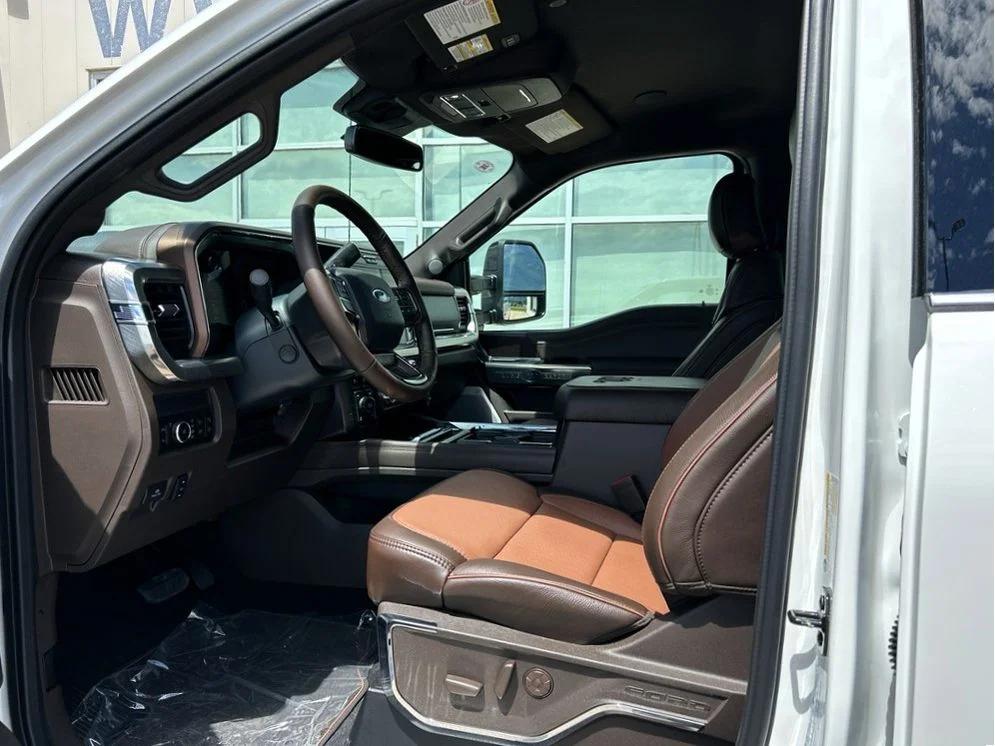 New 2026 Star White Metallic Tri-Coat Ford F-350® King Ranch® image 5