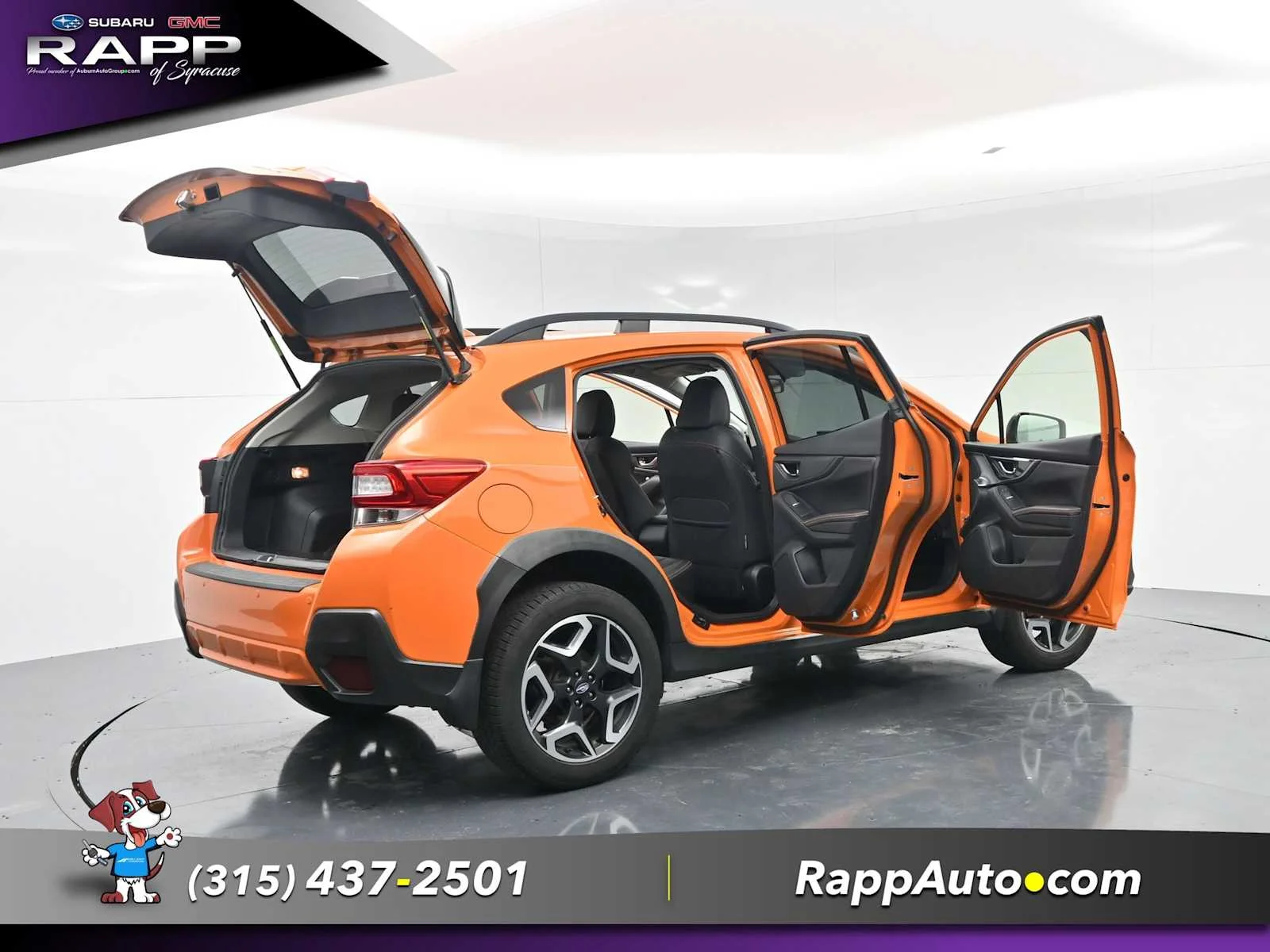 Used 2019 Sunshine Orange Subaru Limited image 35