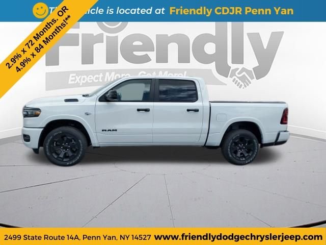 New 2026 Bright White Clear-Coat Exterior Paint RAM Big Horn/Lone Star image 2