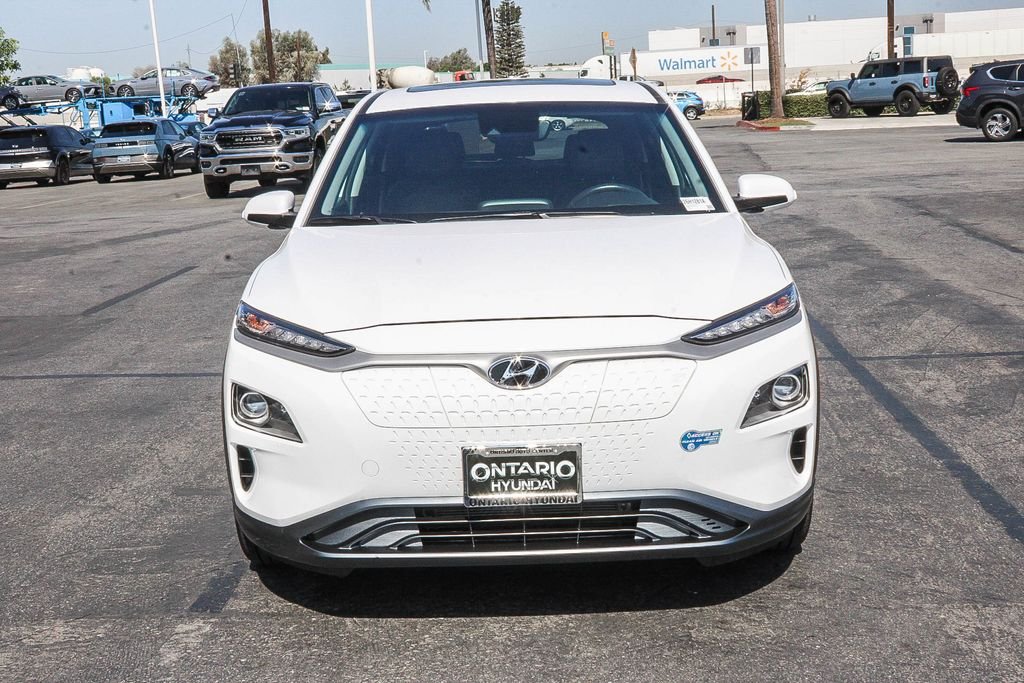 Certified 2021 Hyundai Kona EV Limited with VIN KM8K33AG3MU129518 for sale in Ontario, CA