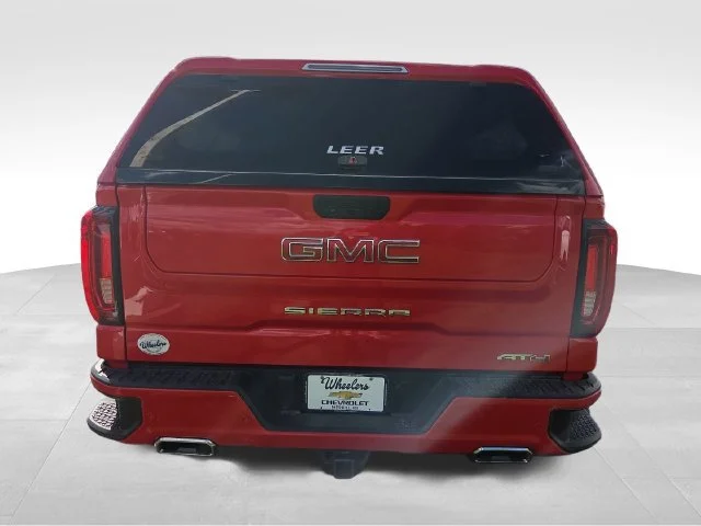 Used 2021 CARDINAL RED GMC AT4 image 4