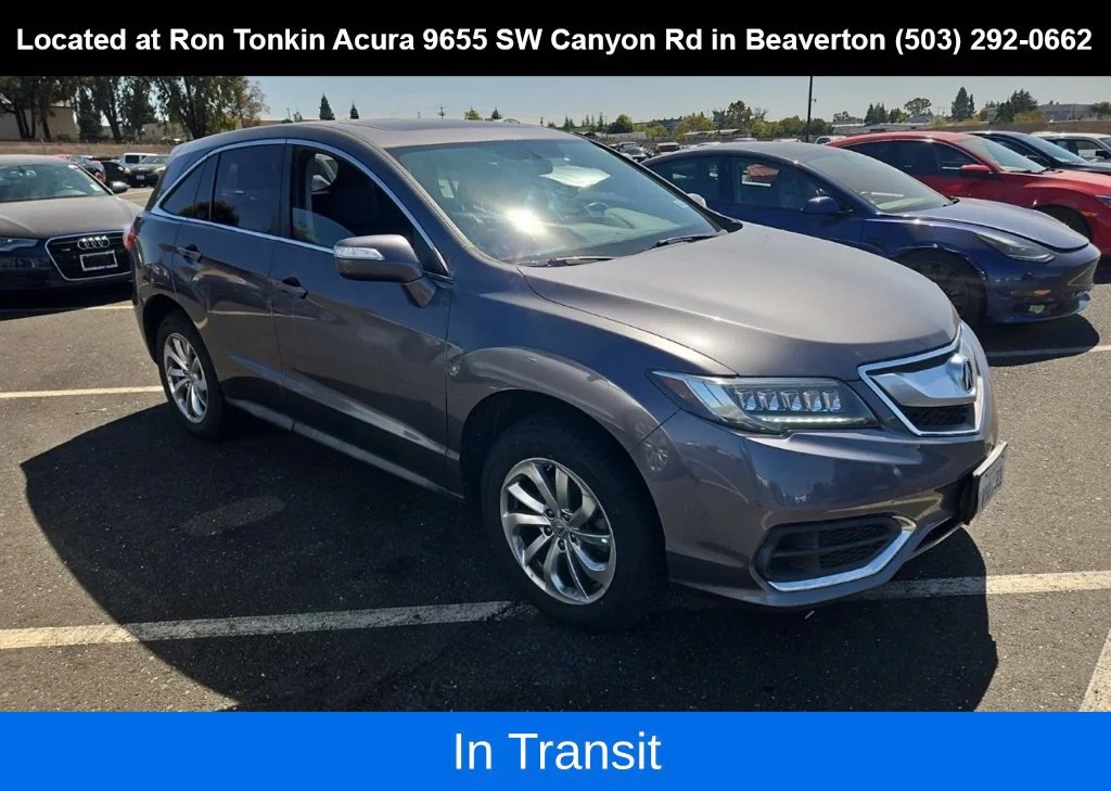 Used 2018 Modern Steel Metallic Acura RDX image 11