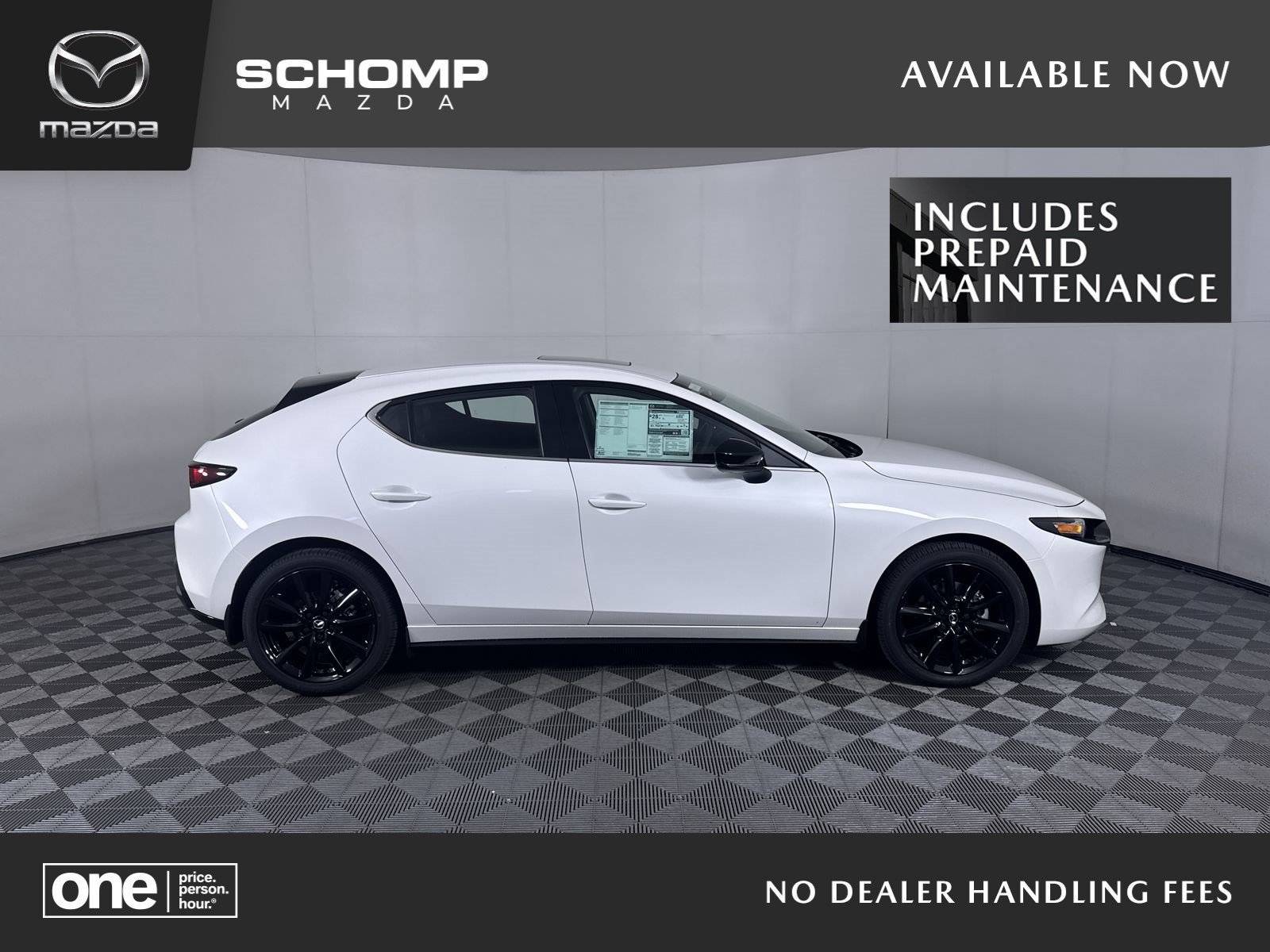 New 2026 Snowflake White Pearl Mazda 2.5 S Carbon Edition image 1