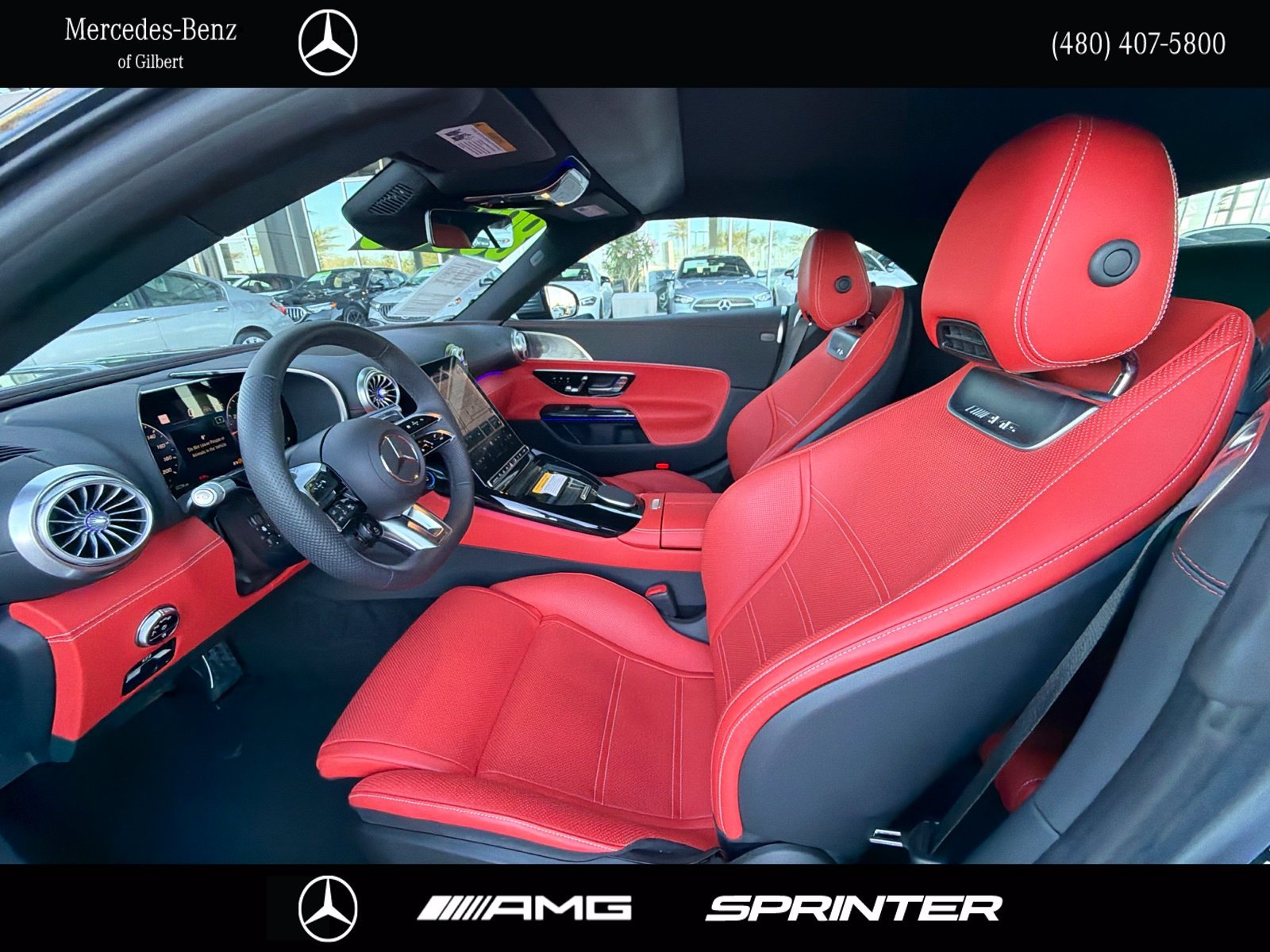 Certified Used 2025 Gray Mercedes-Benz SL 43 AMG® image 9