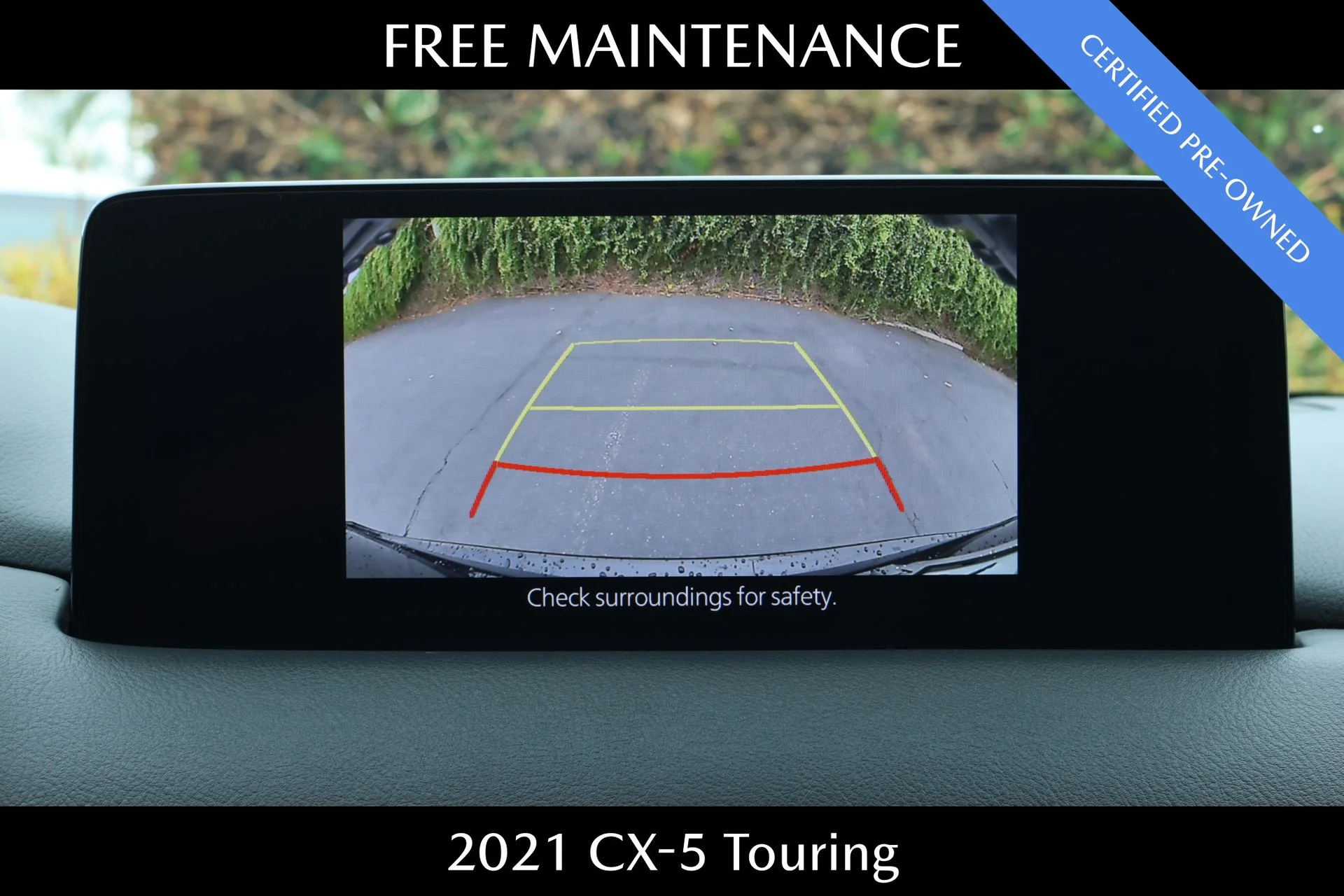Certified Used 2021 Black Mazda Touring image 15