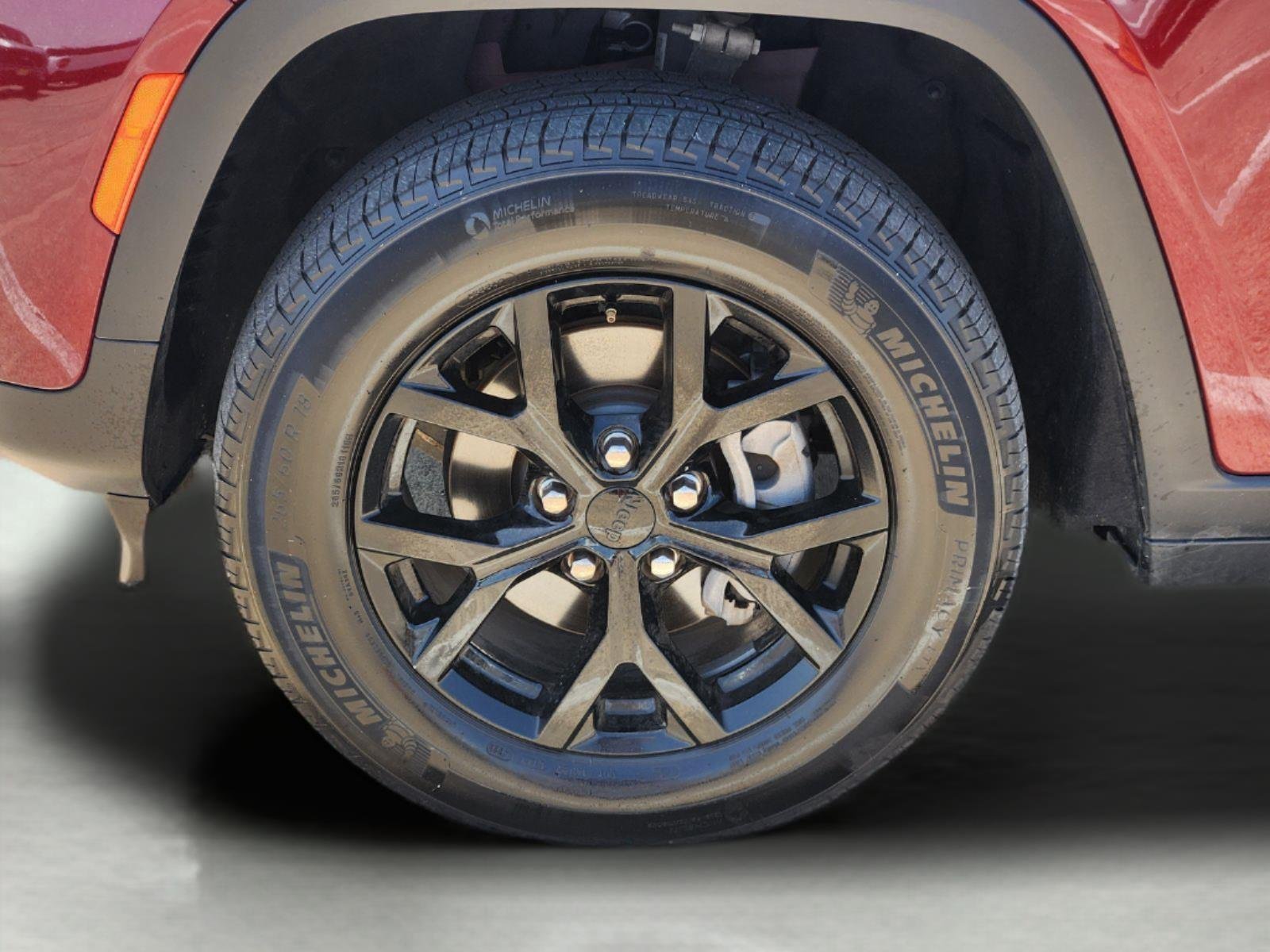 Used 2024 Velvet Red Pearlcoat Jeep Altitude image 9