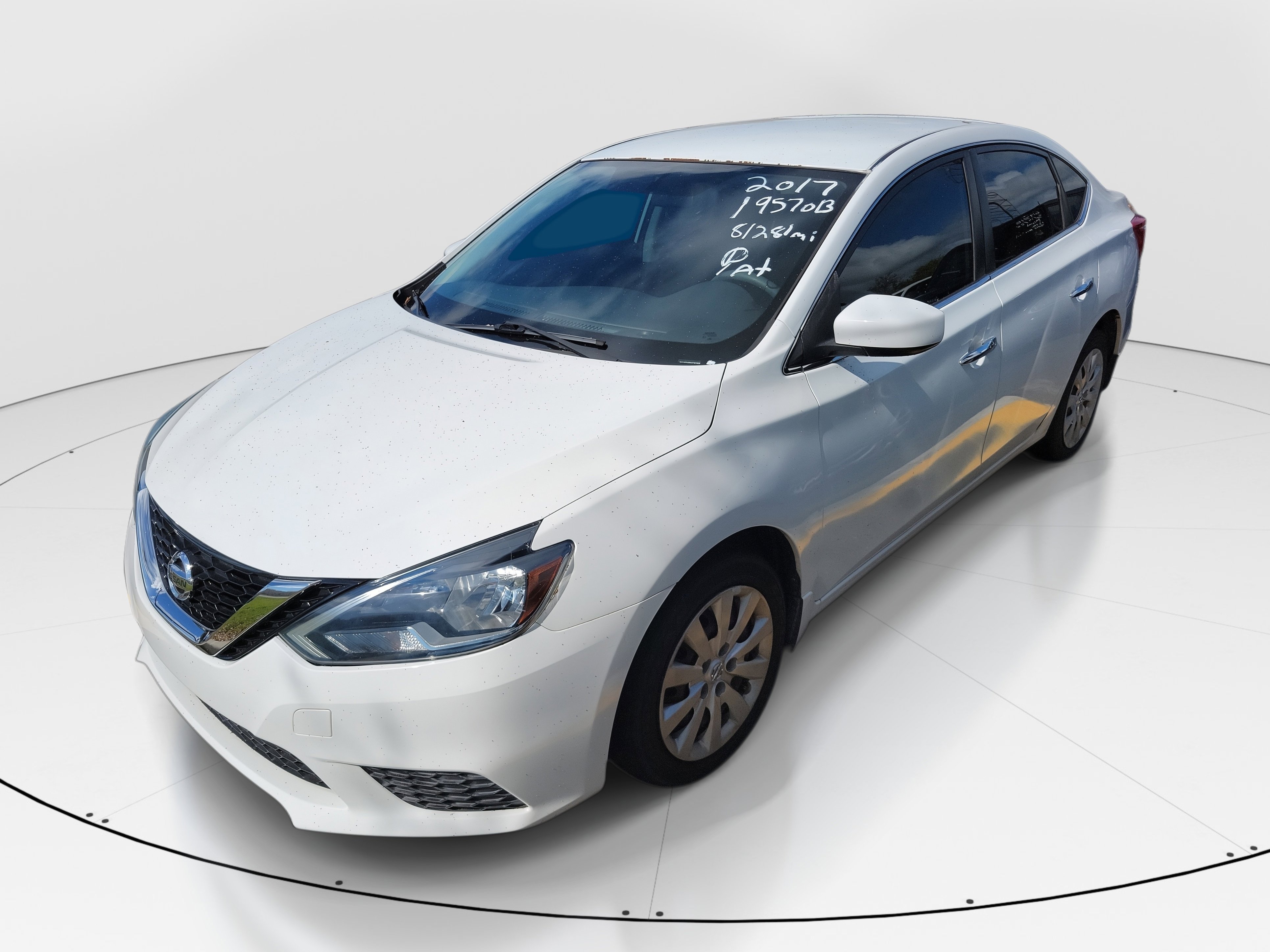 Used 2017 Nissan Sentra SV with VIN 3N1AB7AP6HY381909 for sale in Port Charlotte, FL