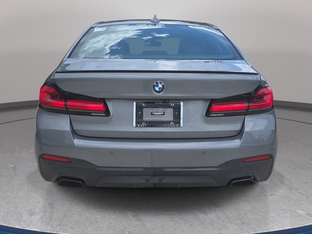 Certified Used 2023 Skyscraper Grey Metallic BMW 530i image 6
