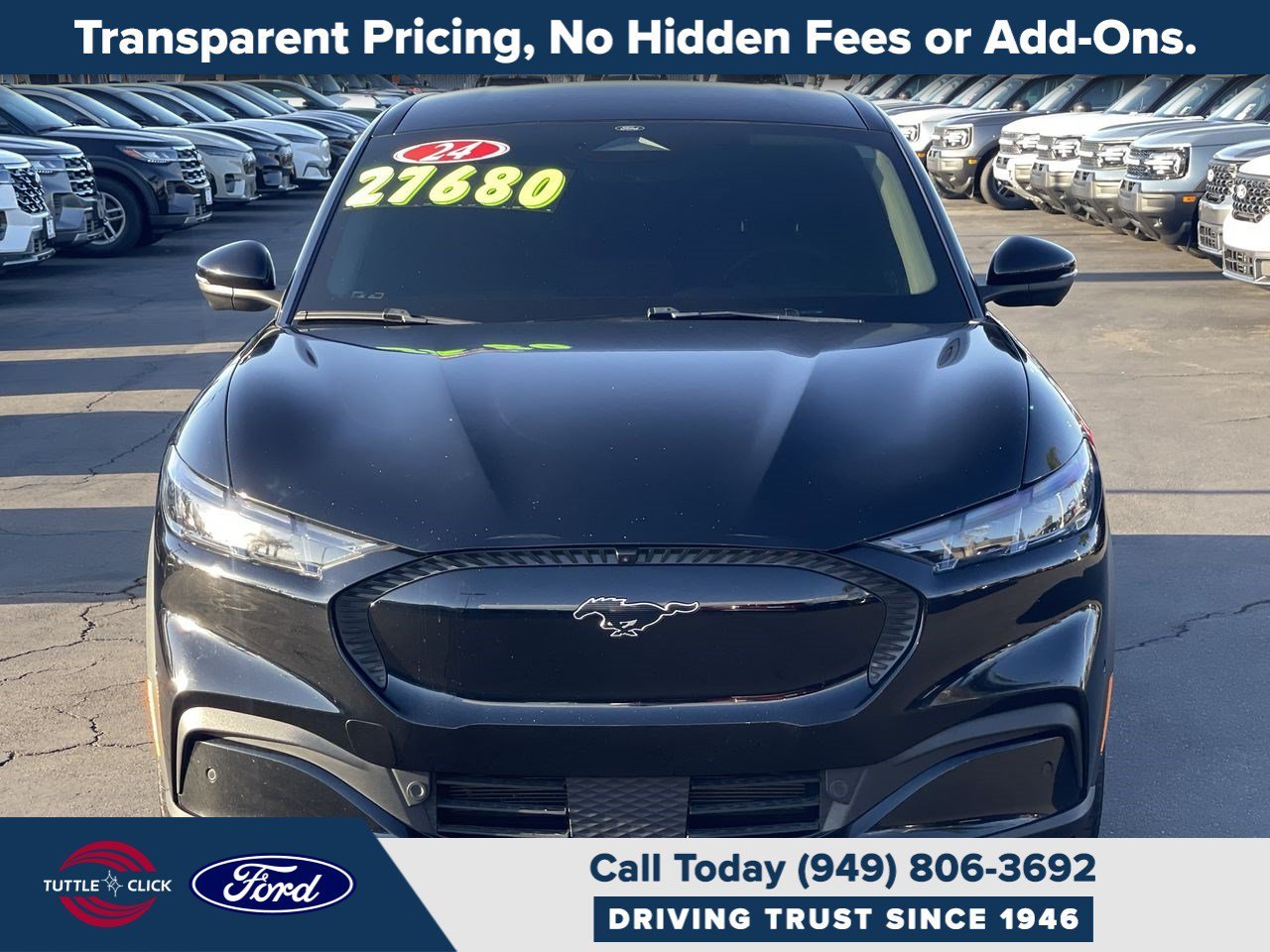 Certified Used 2024 Shadow Black Ford Select image 11
