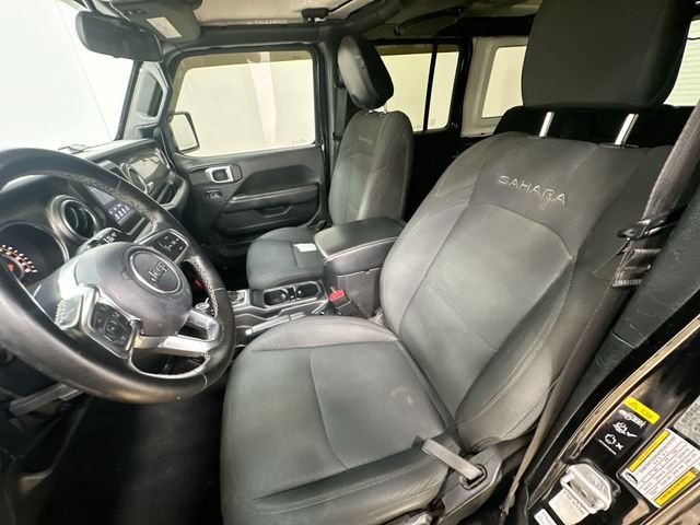 Used 2020 Black Jeep Unlimited Sahara image 14