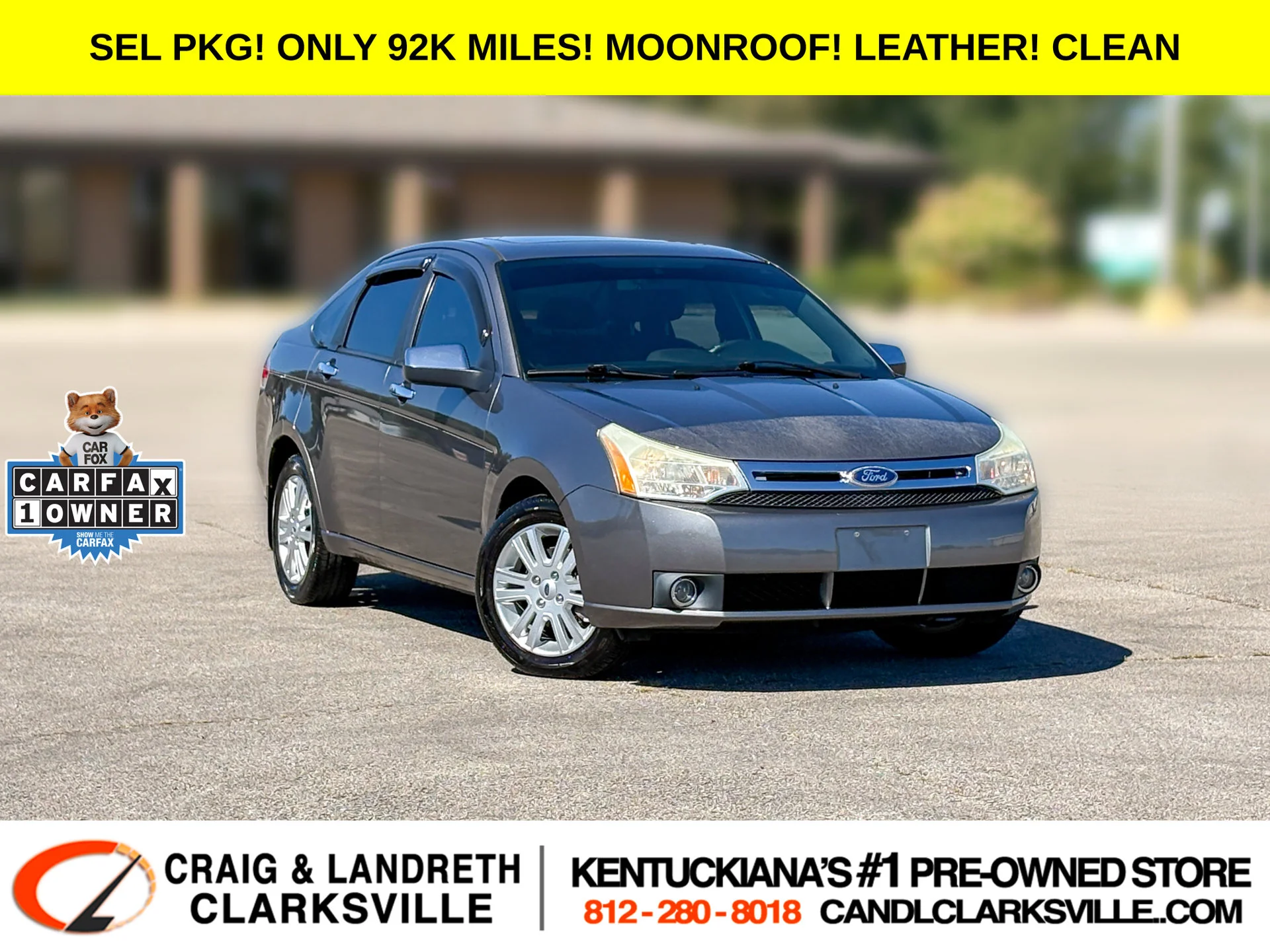 Used 2010 Gray Ford SEL image 1