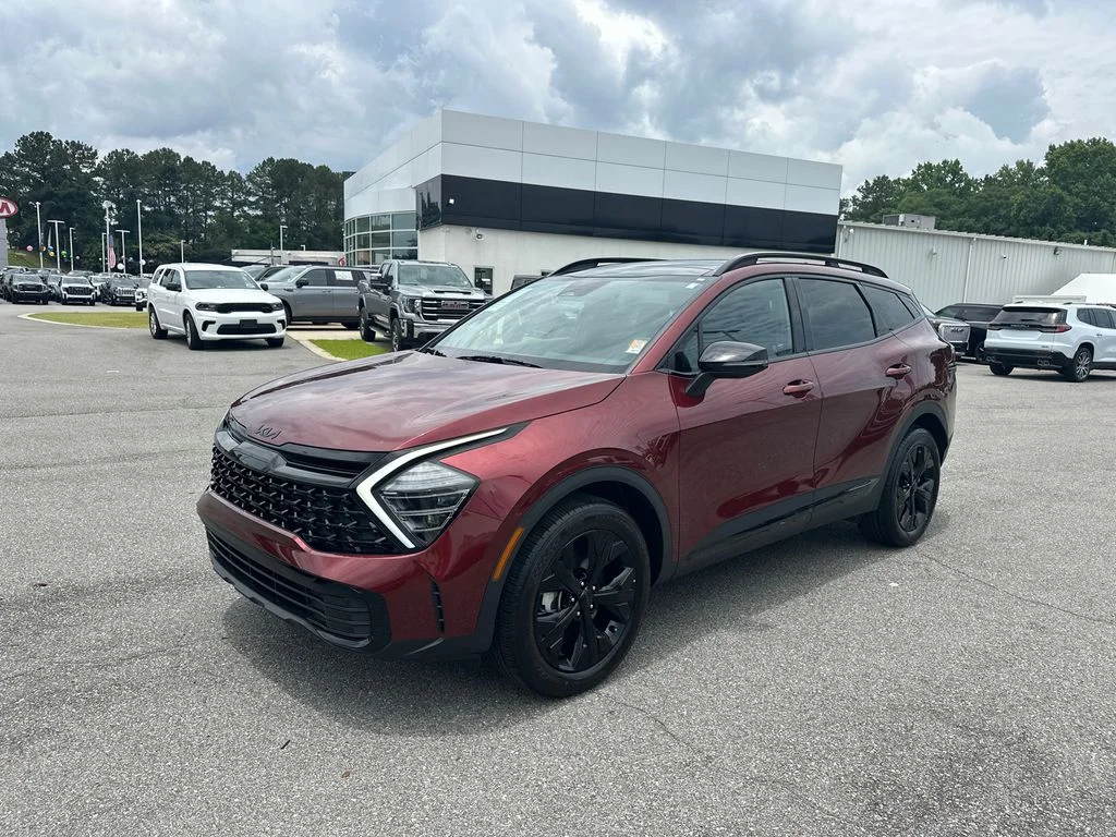 Certified Used 2025 Red Kia X-Line image 3