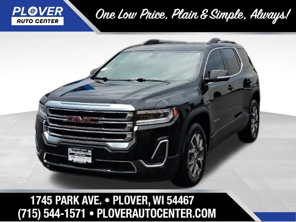 Used 2020 Ebony Twilight Metallic GMC SLE image 1