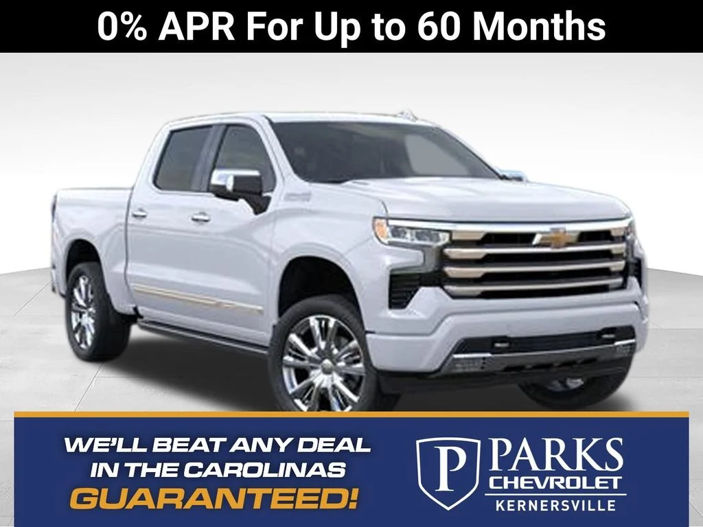 New 2026 Polar White Tricoat Chevrolet High Country image 1