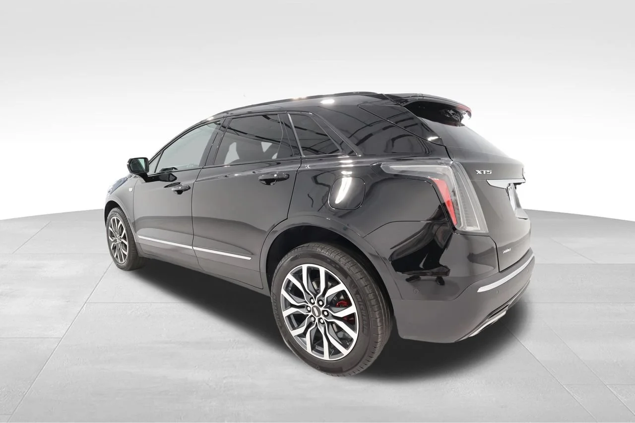 Certified Used 2023 STELLAR BLACK METALLIC Cadillac AWD Sport image 2