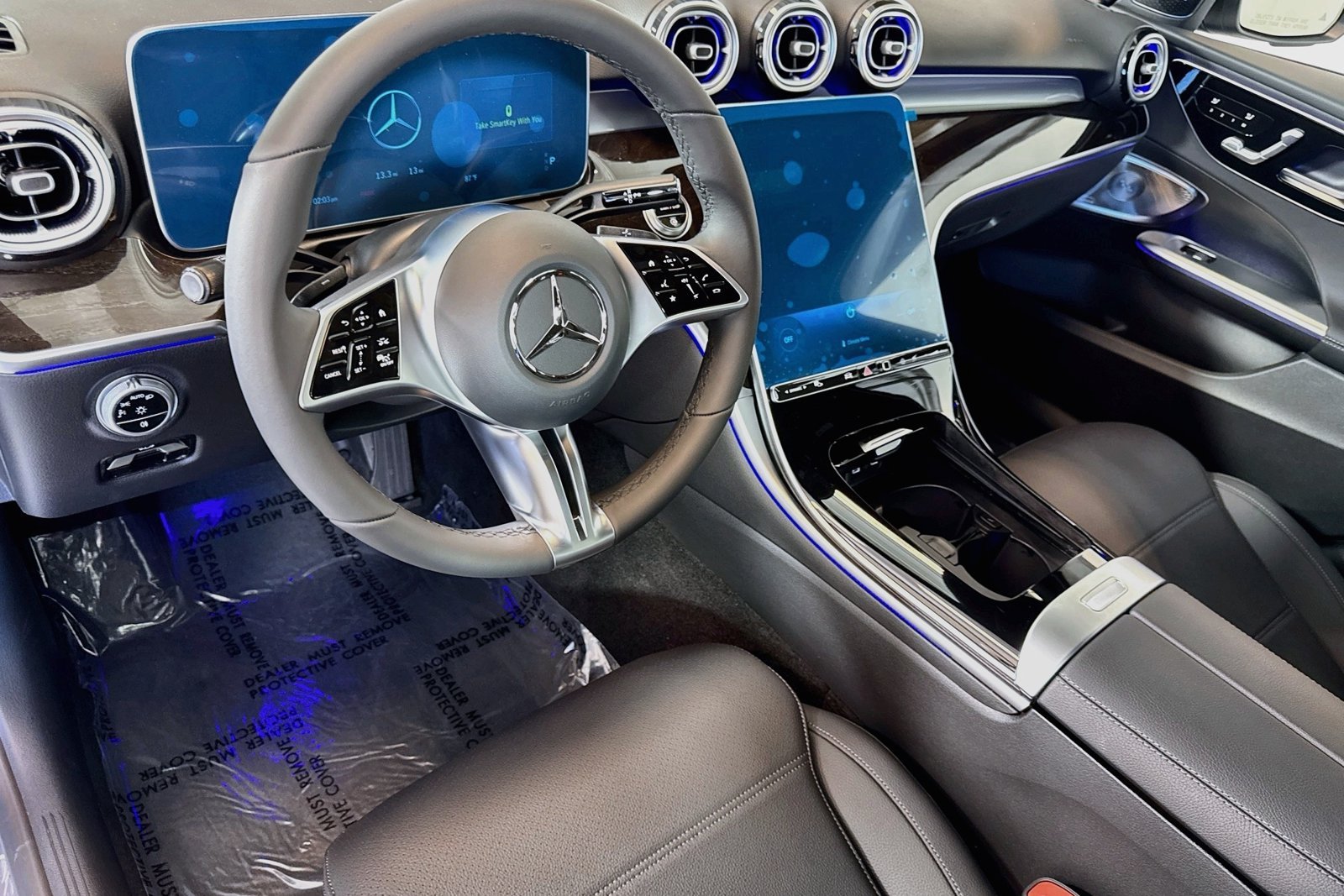 New 2026 Starling Blue Metallic Mercedes-Benz C 300 image 9