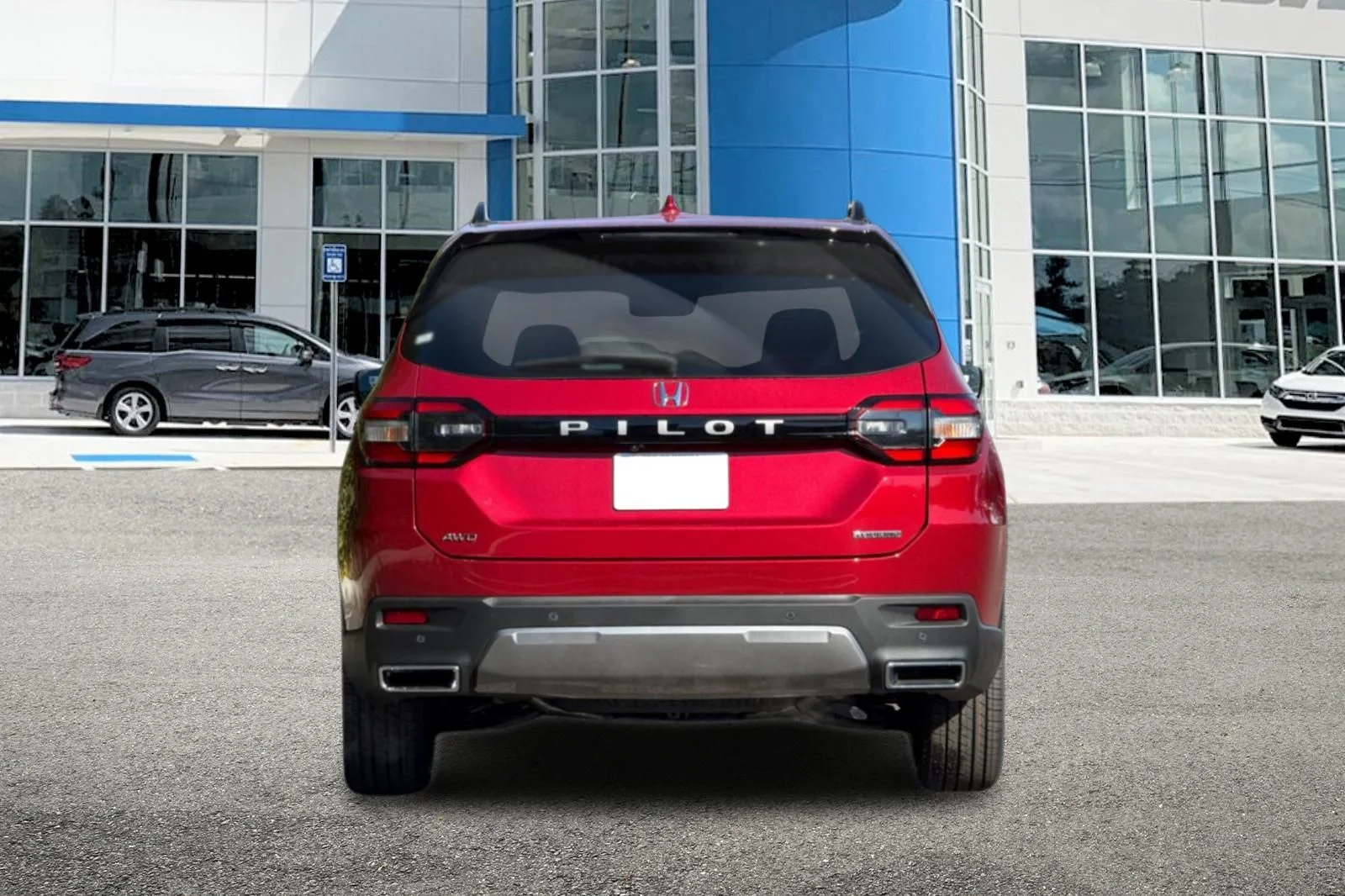 New 2026 Radiant Red Metallic II Honda Touring image 4