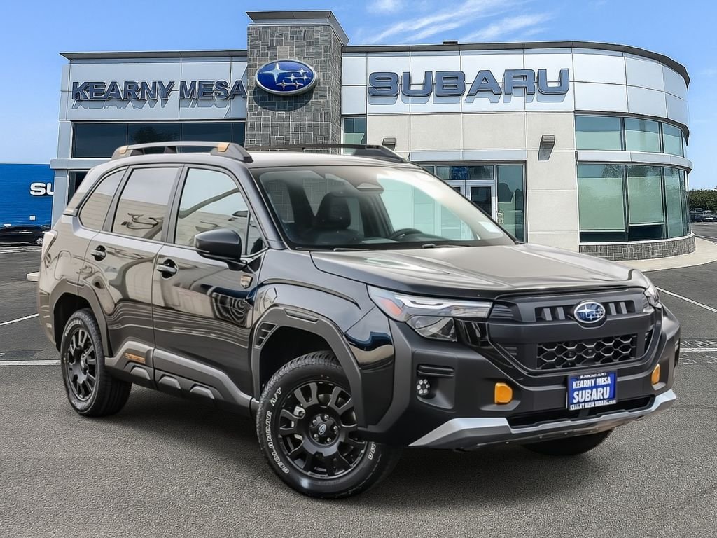 New 2026 CRYSTAL BLACK SILICA Subaru Wilderness image 1