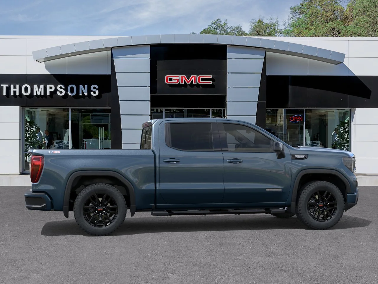 New 2026 Downpour Metallic GMC Elevation image 3