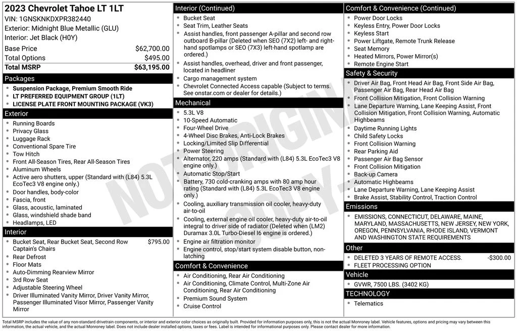 Used 2023 Blue Chevrolet LT image 17