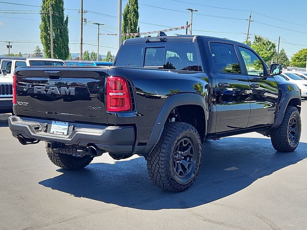 New 2026 Diamond Black Crystal Pearl-Coat Exterior Paint RAM RHO image 6
