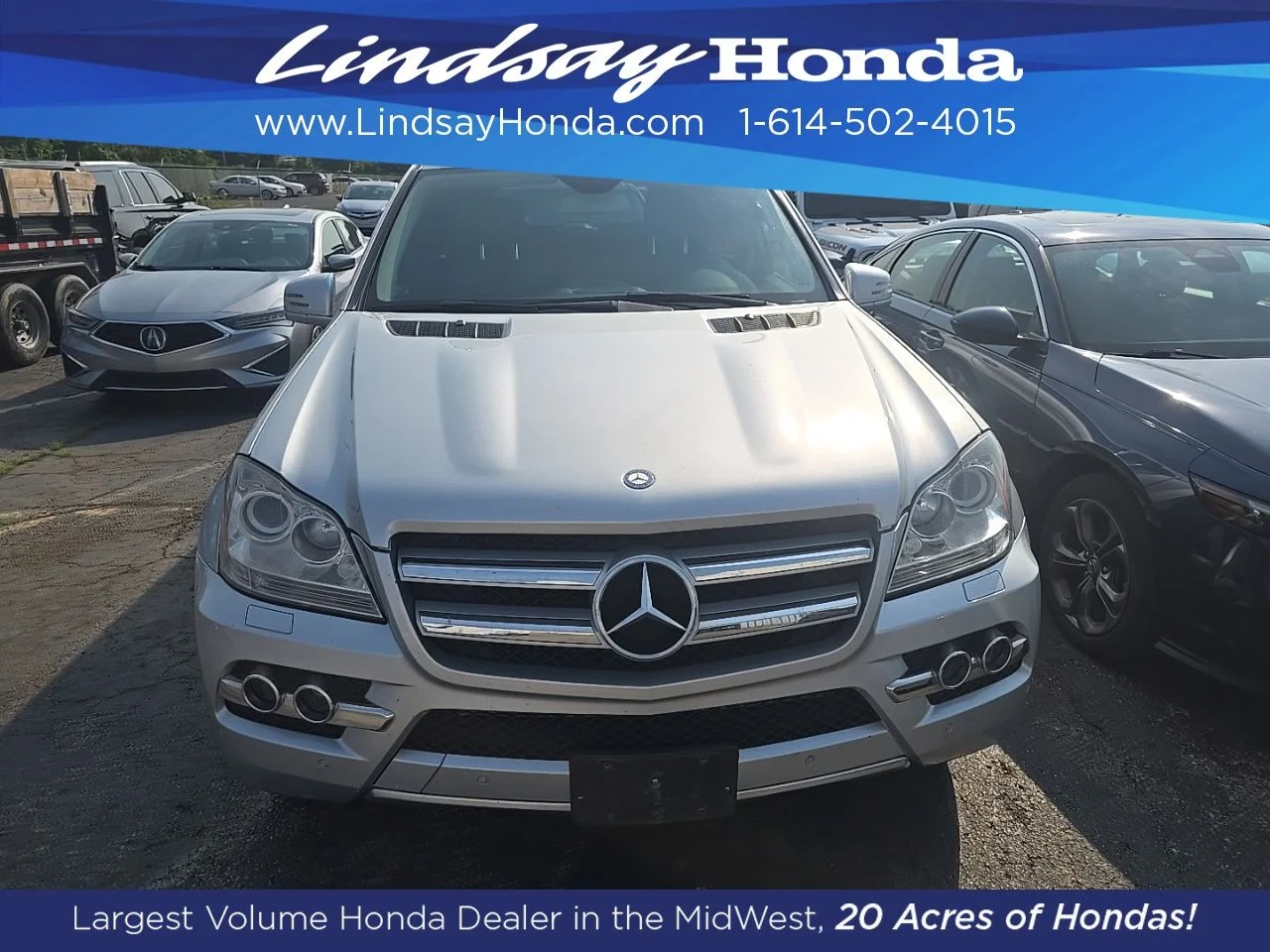 Used 2011 Iridium Silver Metallic Mercedes-Benz GL 450 image 2