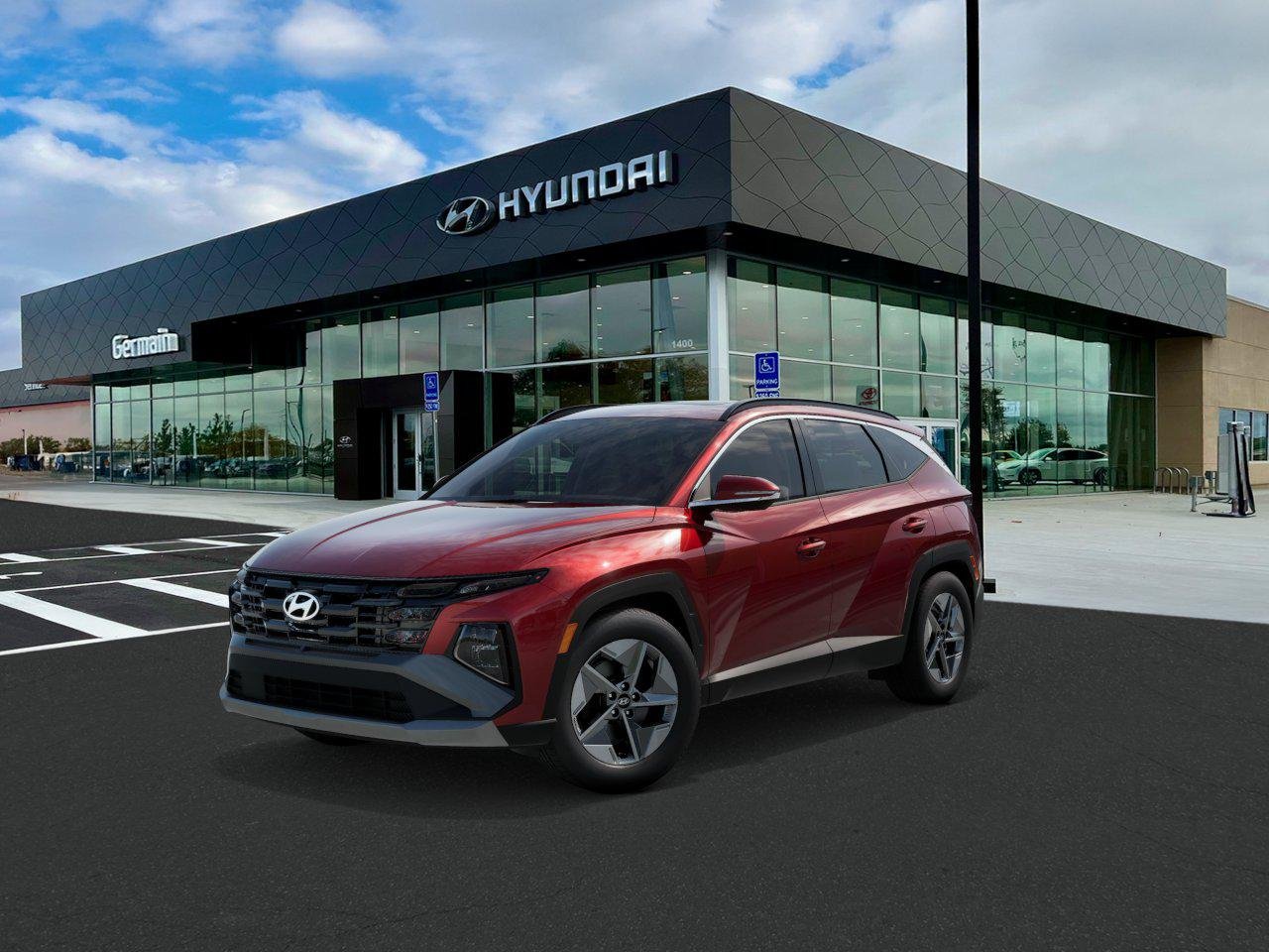 New 2026 Ultimate Red Hyundai SEL Premium AWD image 1