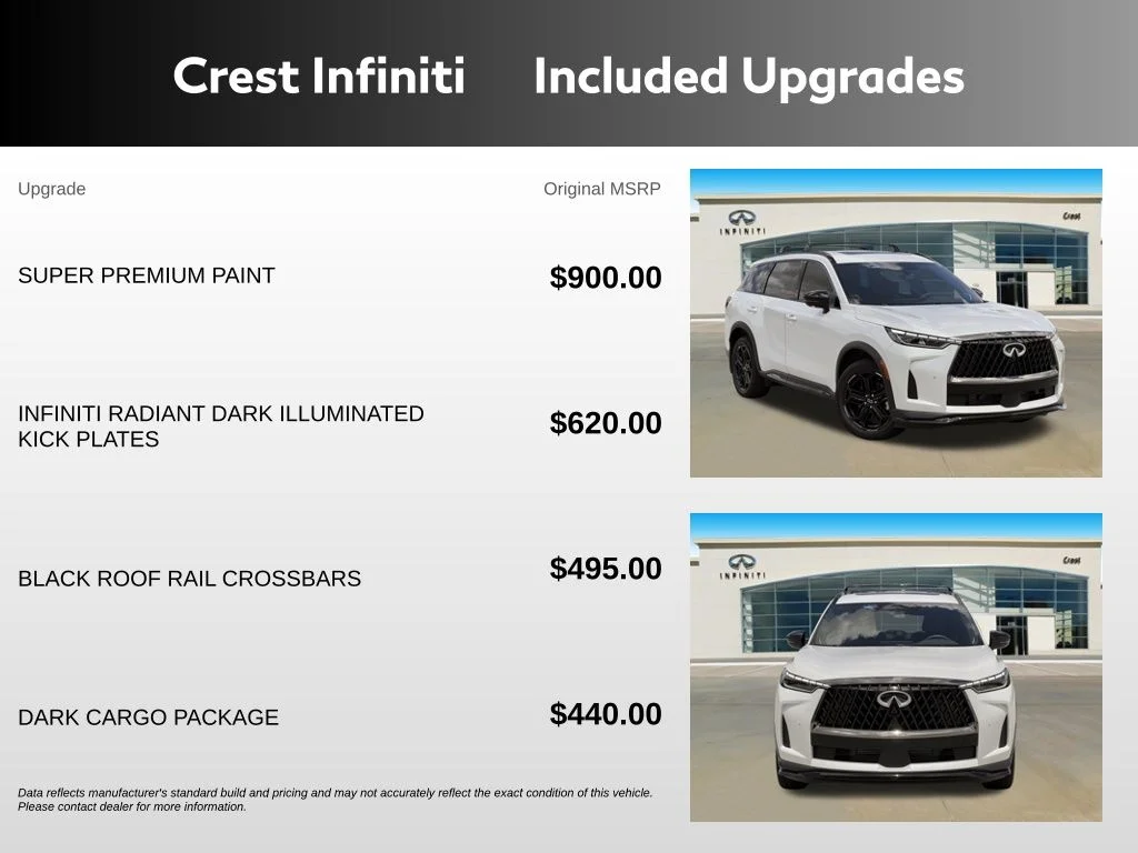 Certified Used 2026 Radiant White INFINITI SPORT image 5