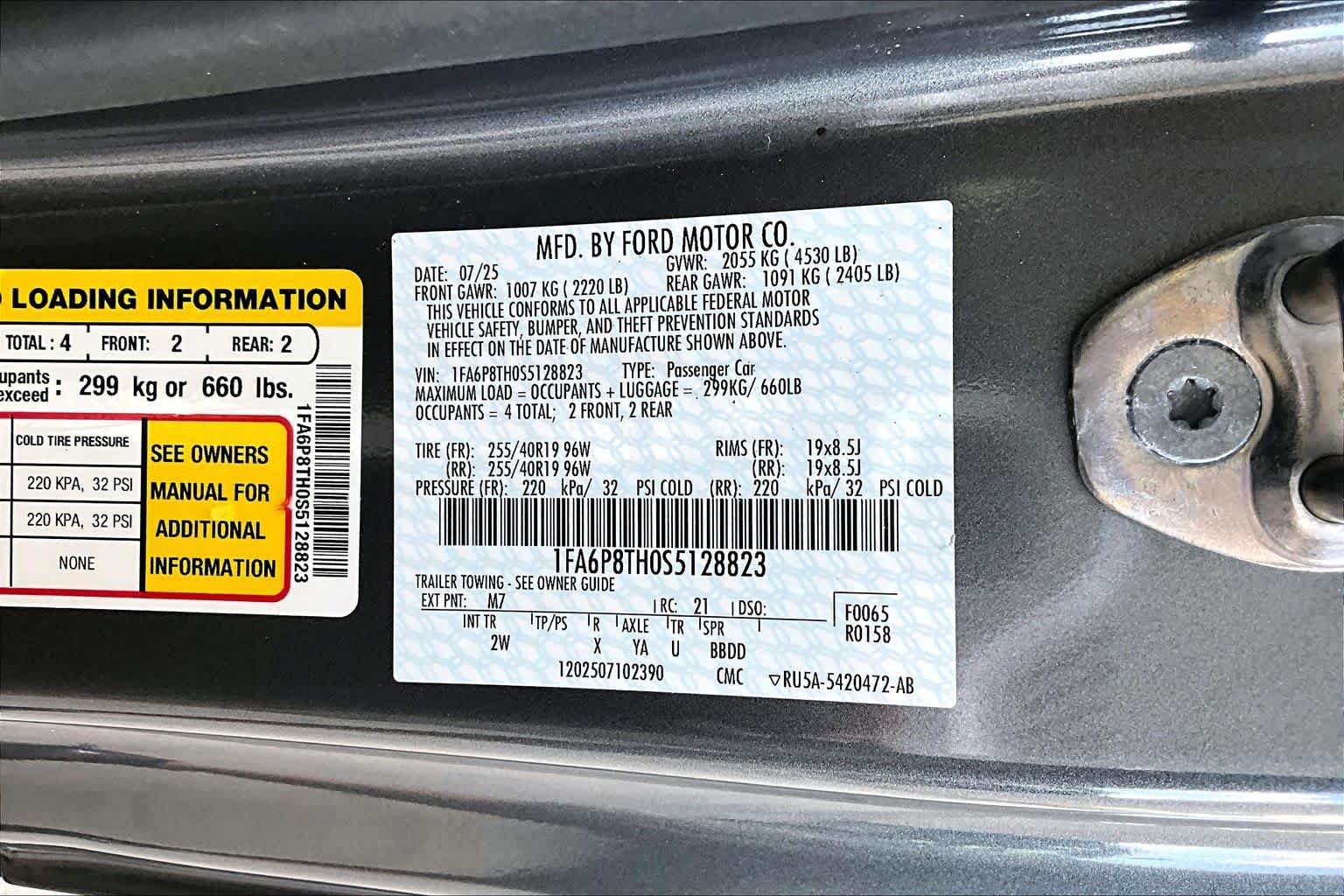 Used 2025 Carbonized Gray Ford EcoBoost image 28