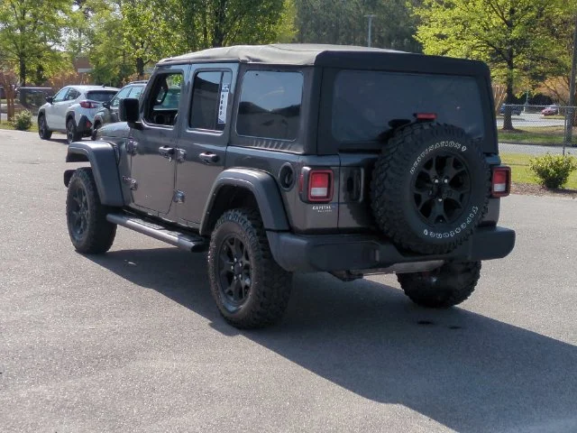 Used 2021 Gray Jeep Unlimited Willys image 5