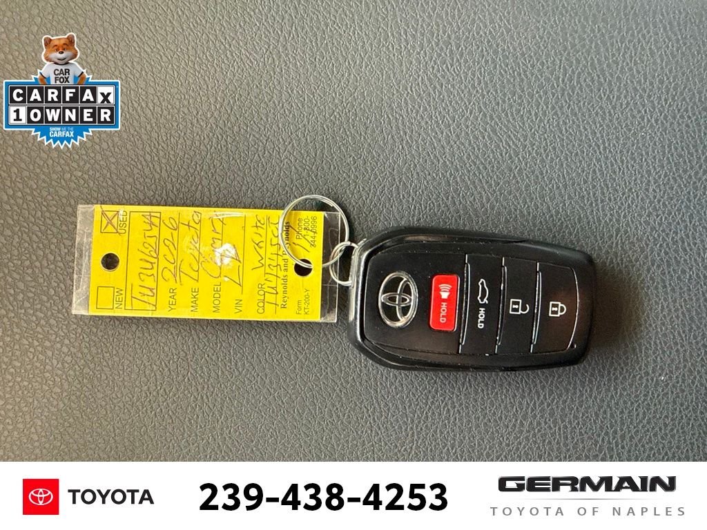 Used 2026 White Toyota LE image 20
