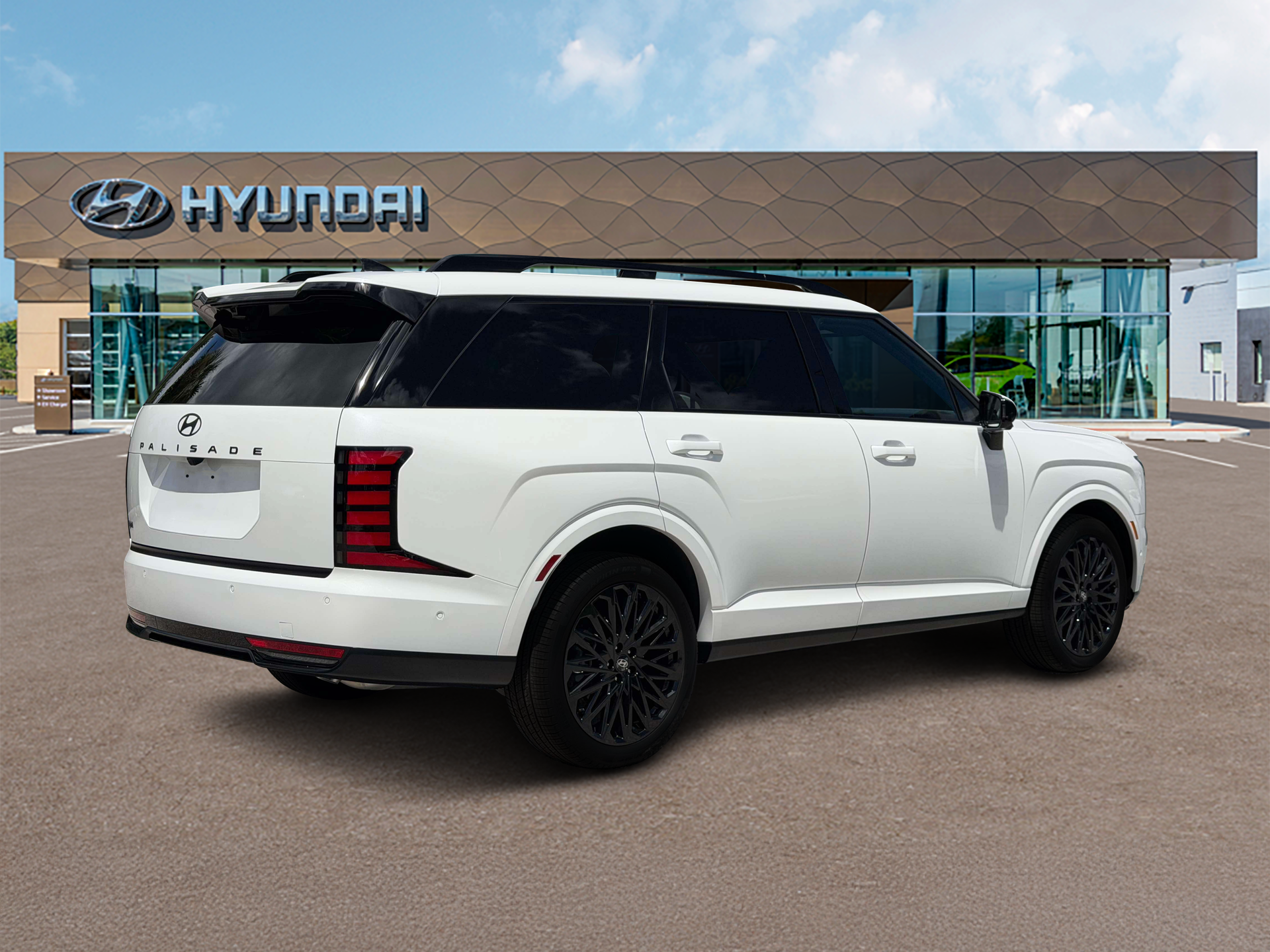 New 2027 White Pearl Hyundai Calligraphy Black Ink image 8