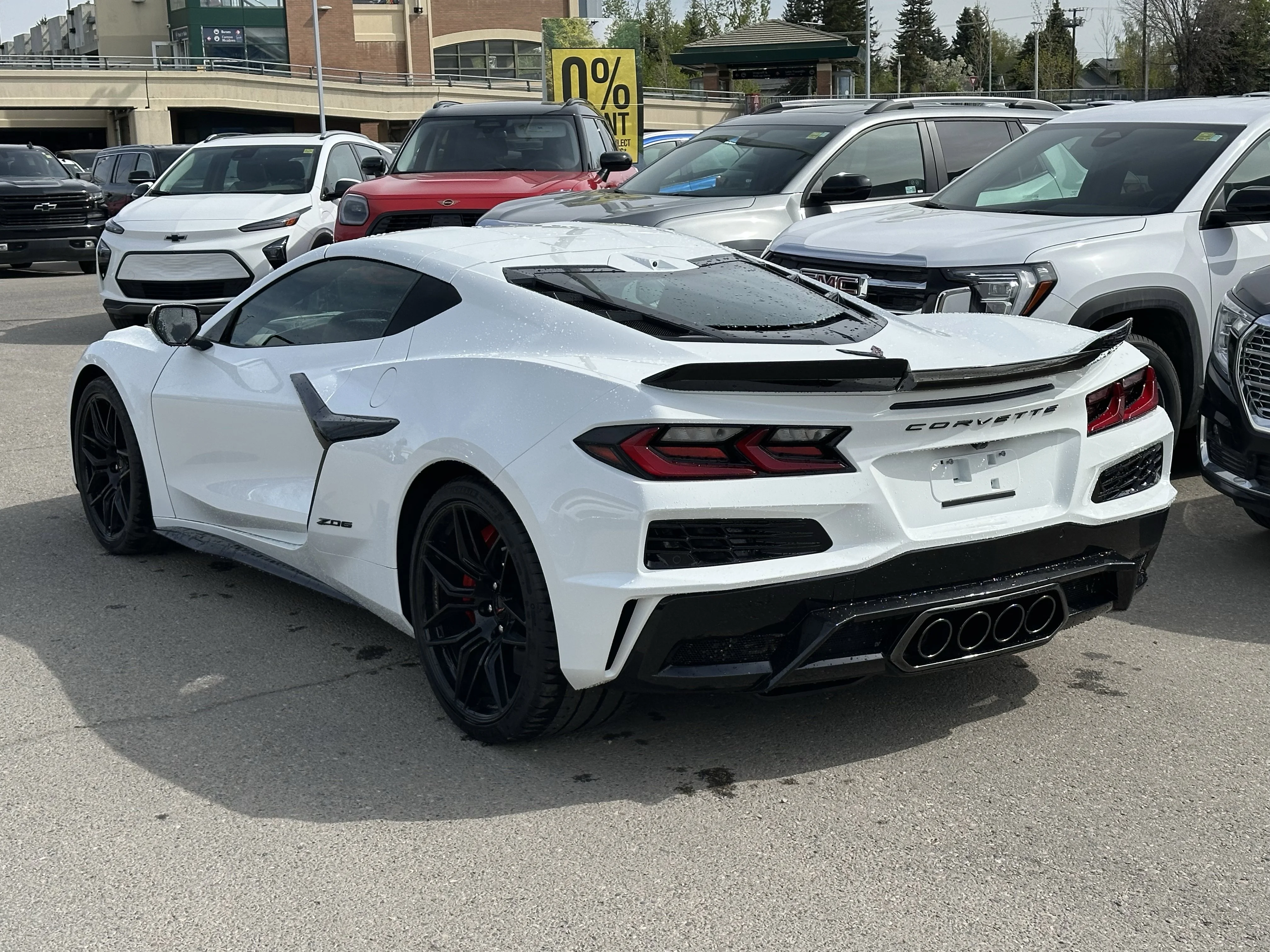 New 2026 Arctic White Chevrolet 1LZ Z06 image 4