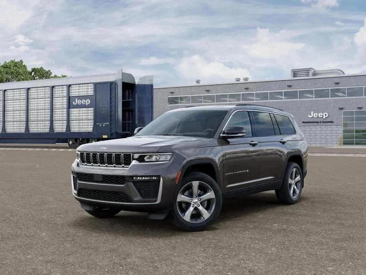 New 2026 Baltic Gray Metallic Clear-Coat Exterior Paint Jeep Limited image 1