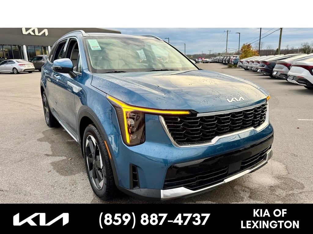New 2026 Mineral Blue Kia EX image 1