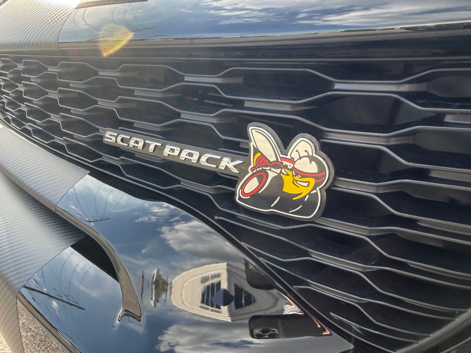 Used 2021 Pitch Black Clearcoat Dodge R/T Scat Pack Widebody image 32