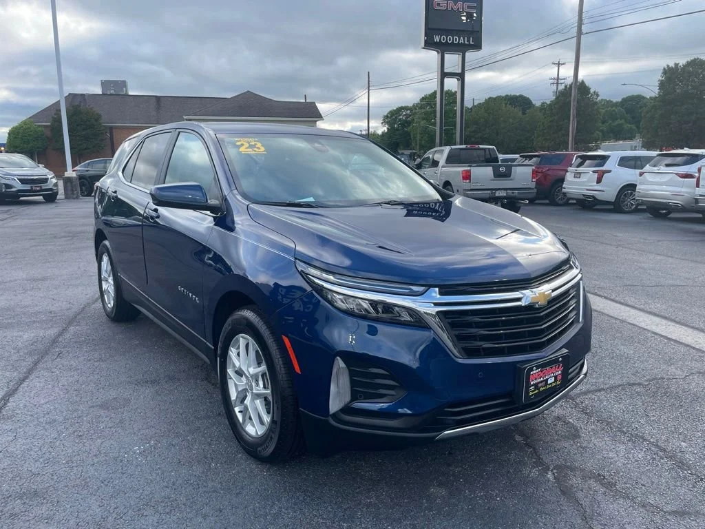 Used 2023 Blue Glow Metallic Chevrolet LT image 1