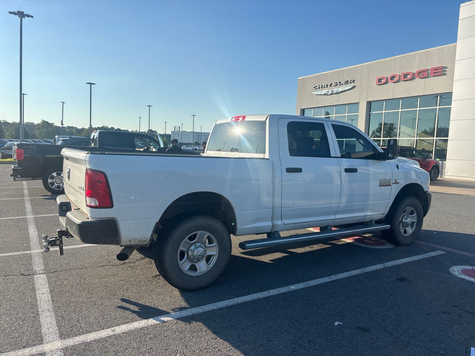 Used 2015 Bright White Clearcoat Ram Tradesman image 4
