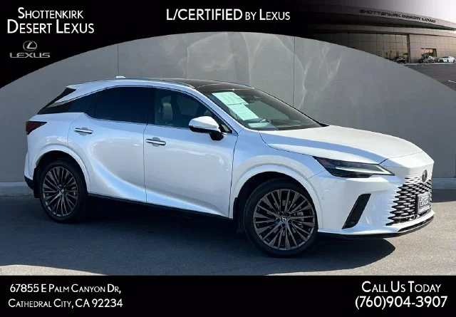 Certified Used 2025 Eminent White Pearl Lexus 350h Luxury image 1