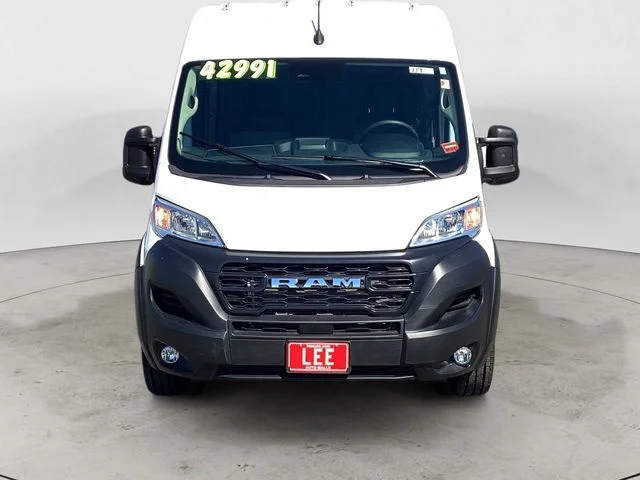 Used 2026 Bright White Clearcoat Ram High Roof image 8