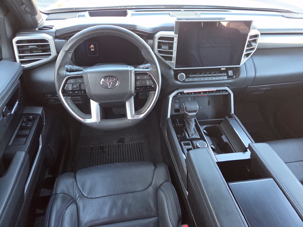 Certified Used 2025 Black Toyota Platinum image 16