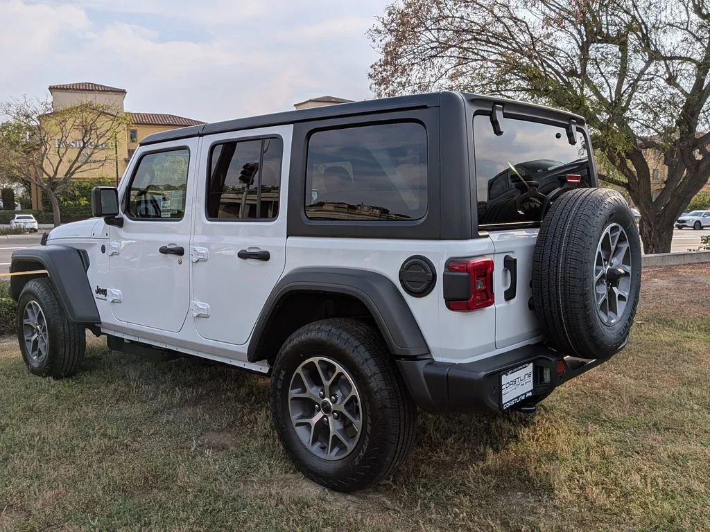 New 2026 Bright White Clearcoat Jeep Sport S image 7