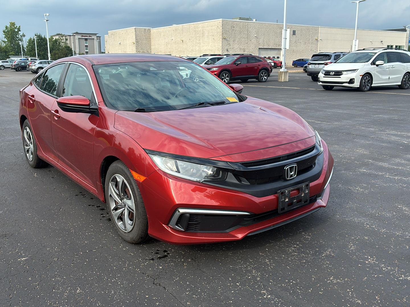 Used 2021 Molten Lava Pearl Honda LX image 16