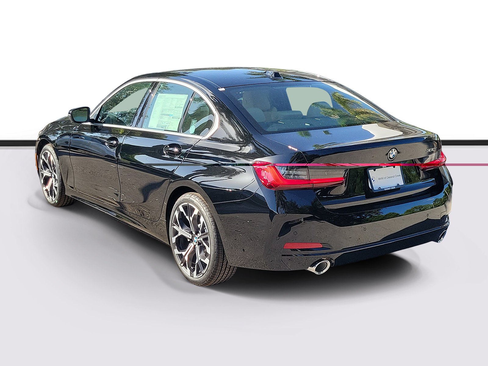 New 2026 Jet Black BMW 330i NA image 3