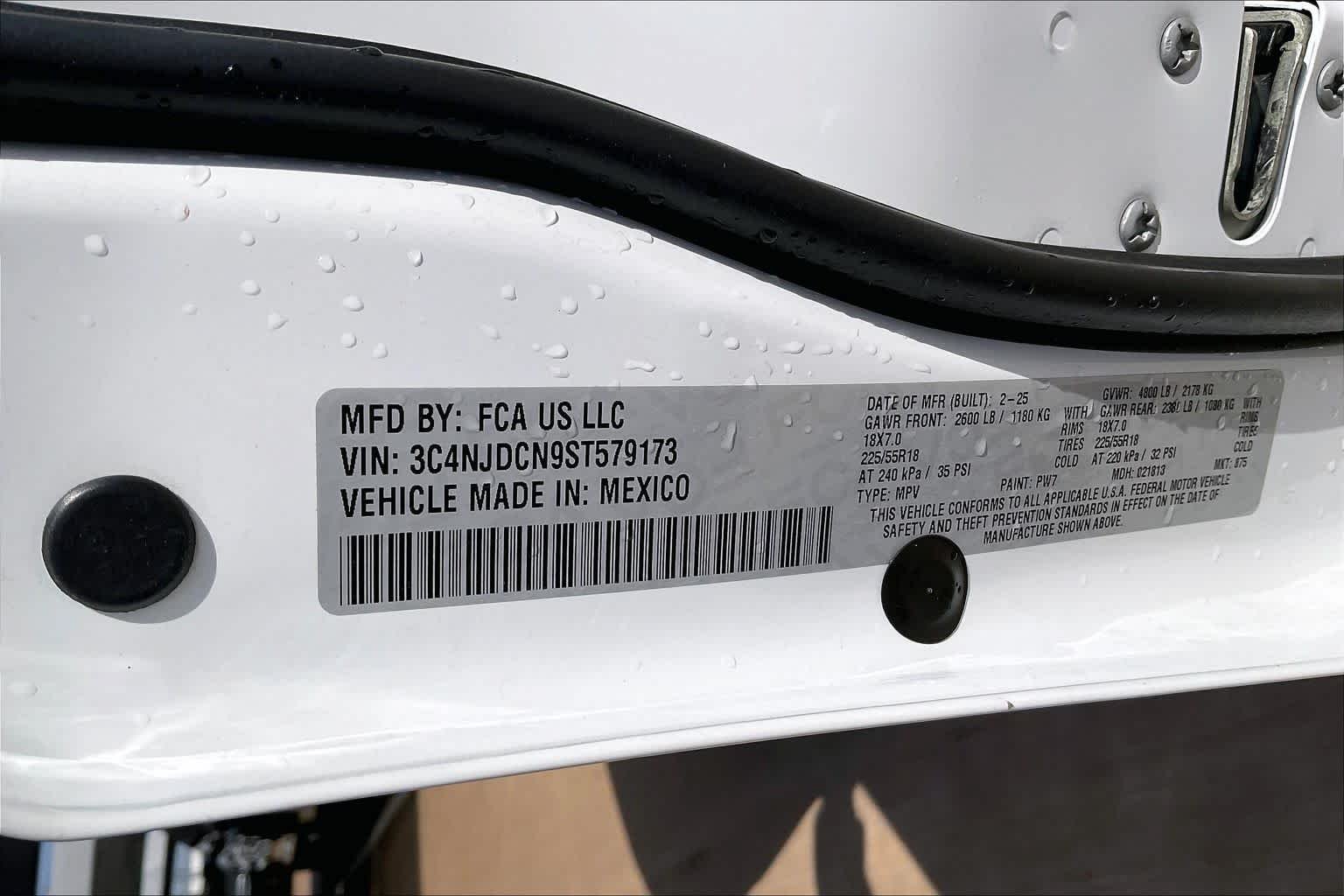 Used 2025 Bright White Clearcoat Jeep Limited image 33